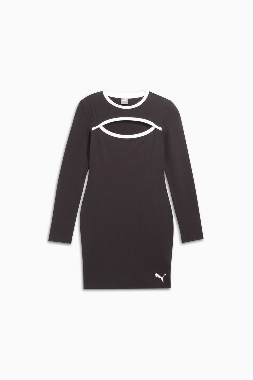 NWT PUMA Long Sleeve Trim Women's Dress Small